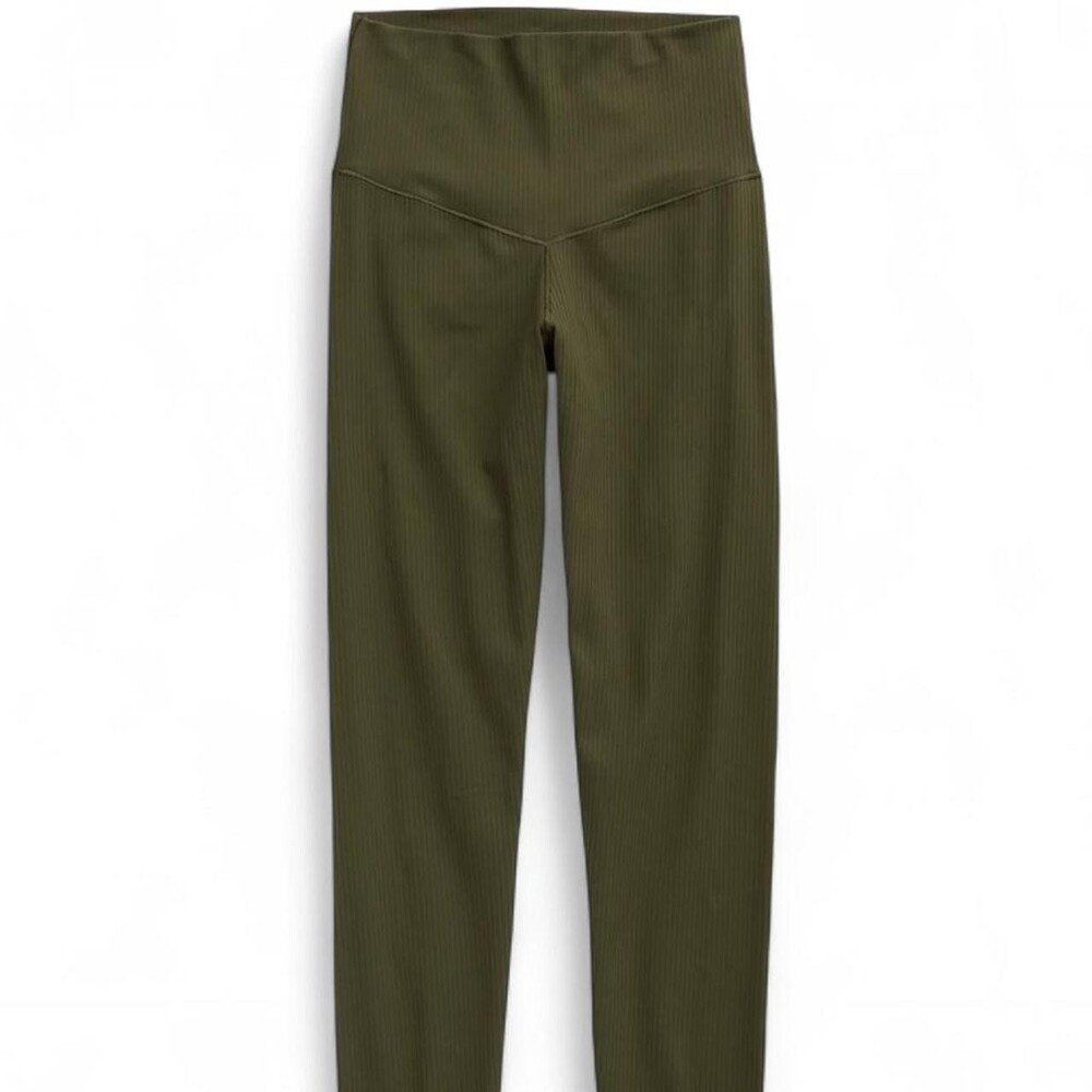 Aerie Women's Green and Khaki Leggings - Picture 8 of 8